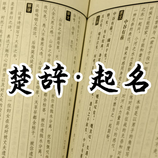 楚辞起名
